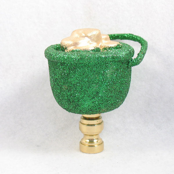 Lamp Finial: St. Patrick's Day Pot of Gold