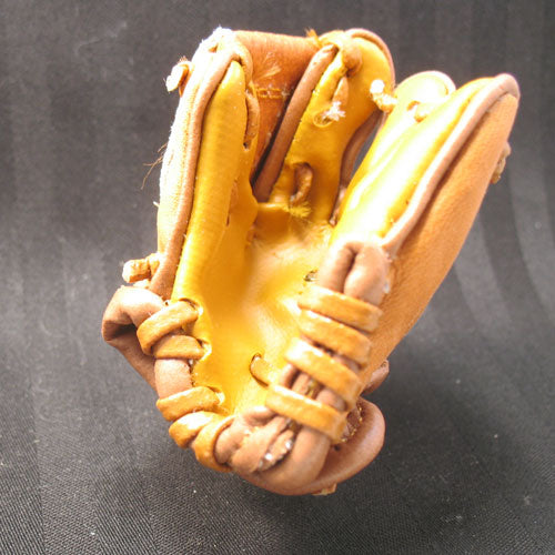 Lamp Finial Leather Baseball Glove