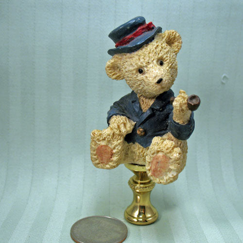 Lamp Finial Teddy Bear Resin