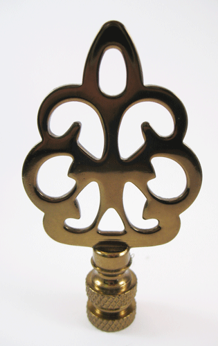 Finial:  Pineapple Symbol.  3" overall