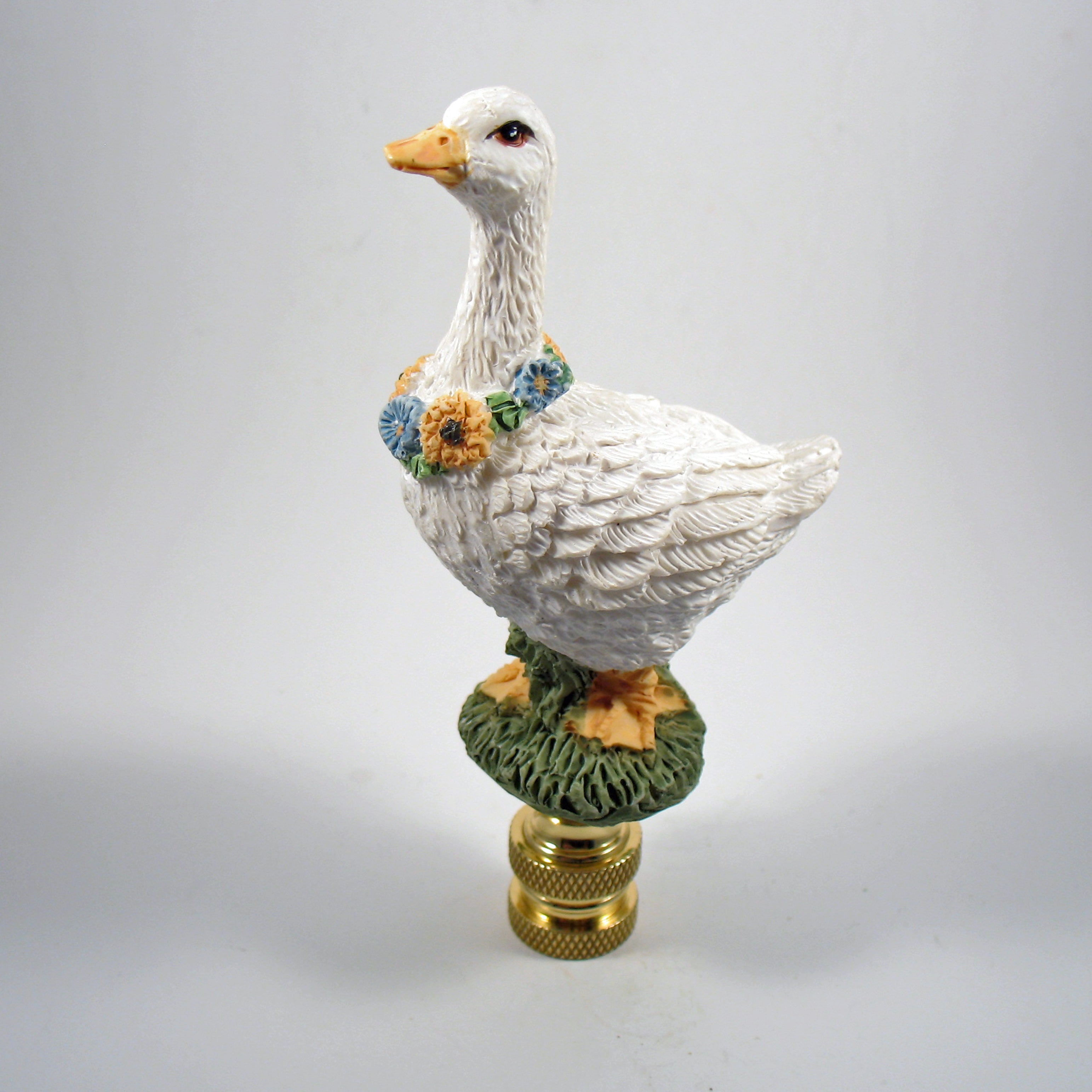 Lamp Finial Mother Goose Bird Resin – LampFinials.com