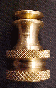 Brass Finial Swivel