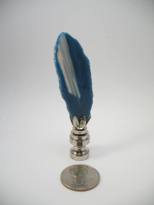 Lamp Finial Small Cobalt Goede Slice