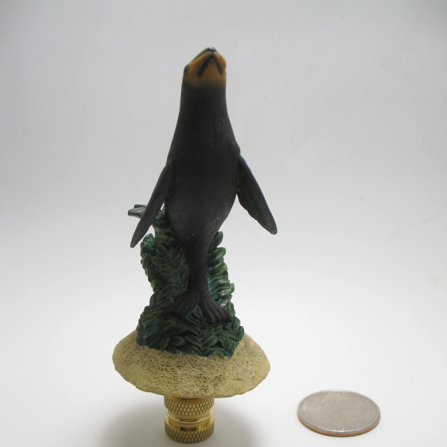 Harbor Seal. 4" tall overall