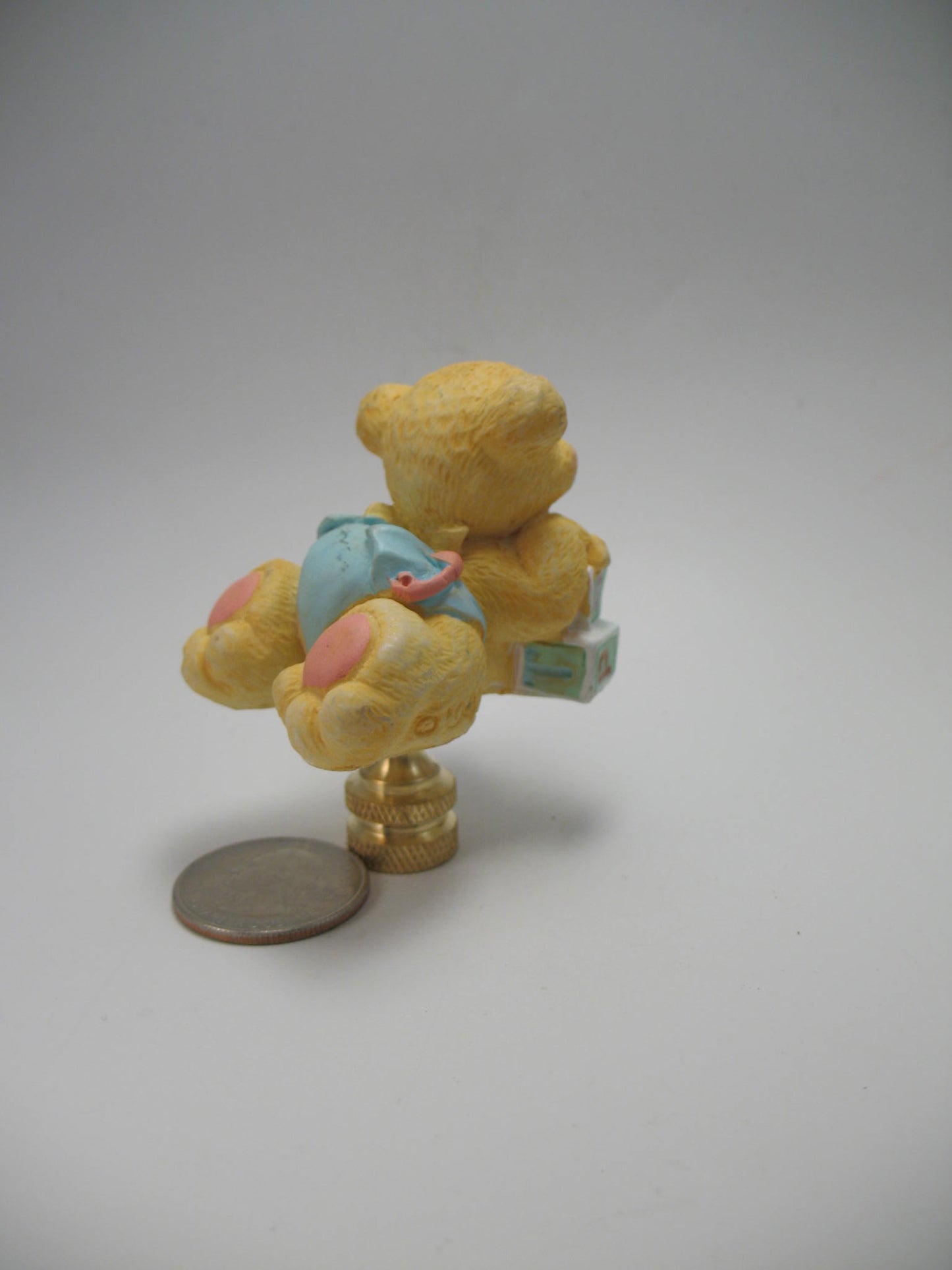 Lamp Finial Baby Teddy