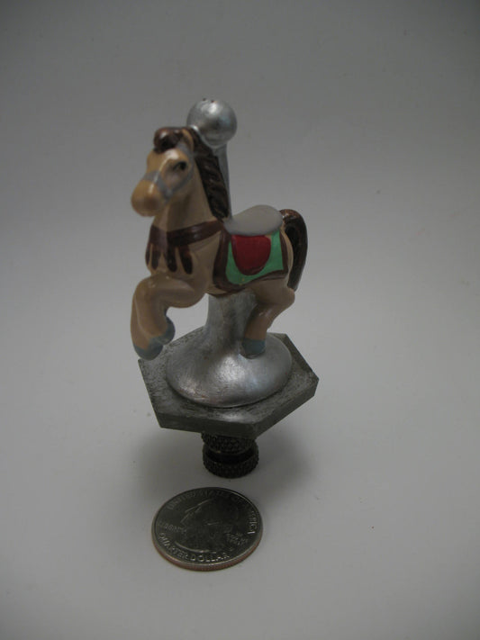 Lamp Finial Horse Figure