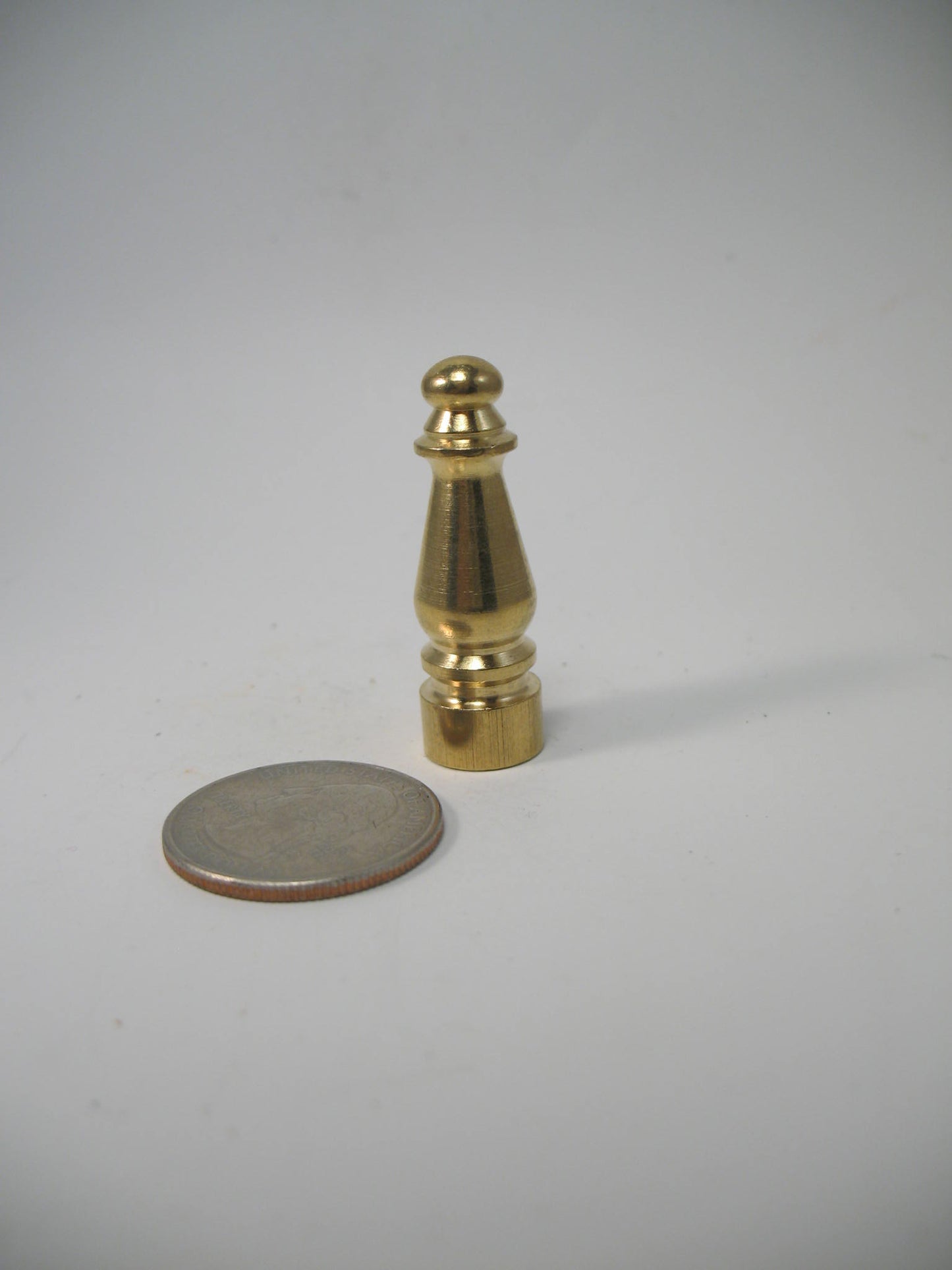 Classic Solid Brass Lamp Finial F5203
