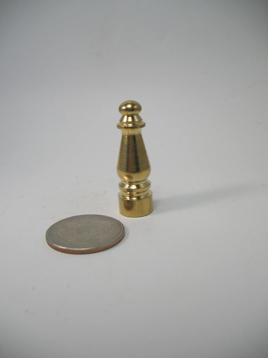 Classic Solid Brass Lamp Finial F5203