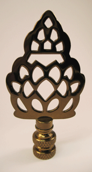 Finial: Pineapple Symbol. 3"