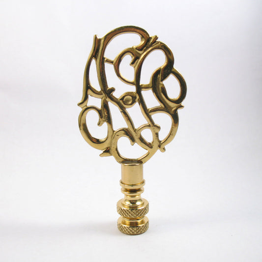 Lamp Finial:  Williamsburg Brass Classic