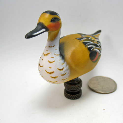 Lamp Finial Duck