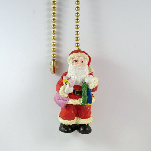 Christmas Santa Fan Light Pull