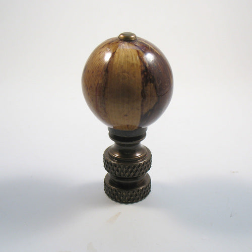 Lamp Finial Laminated Materials Sphere Ball